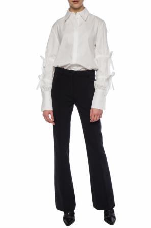 Shirt with drawstring sleeves, zdjęcie 2 Shirt with drawstring sleeves od Victoria Victoria Beckham